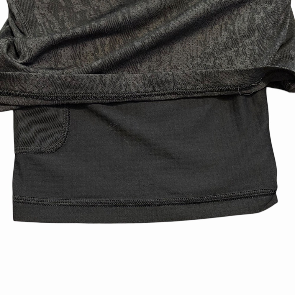 lululemon Surge 6" Lined Athletic Shorts Black Men's Size L Gym Running Stretch - Picture 5 of 7